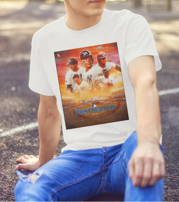 New York Yankees Players 2024 Postseason Champions T-Shirt