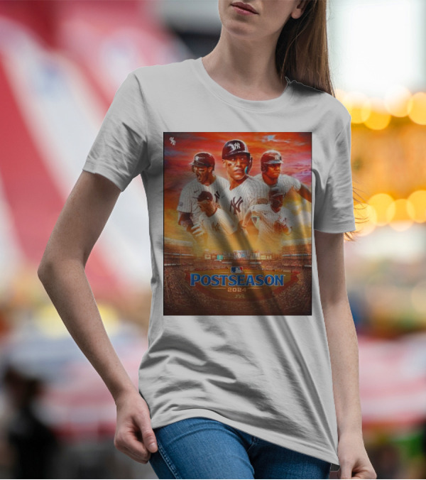 New York Yankees Players 2024 Postseason Champions T-Shirt