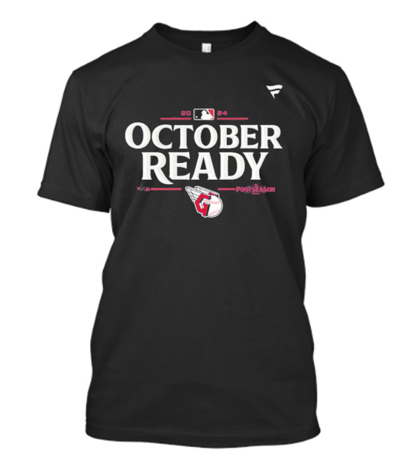 October Ready 2024 Cleveland Guardians Postseason T-Shirt