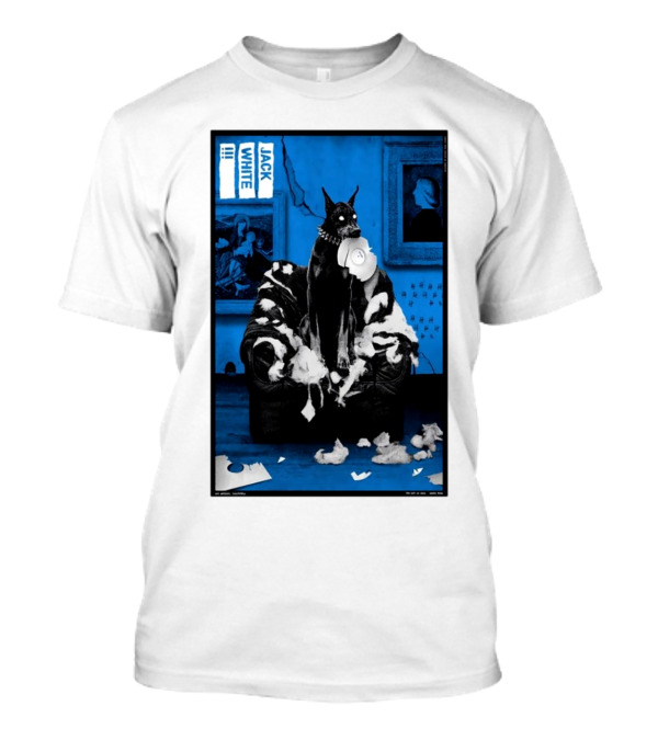 Jack White Los Angeles Lodge Room October 10 2024 Dog T-Shirt