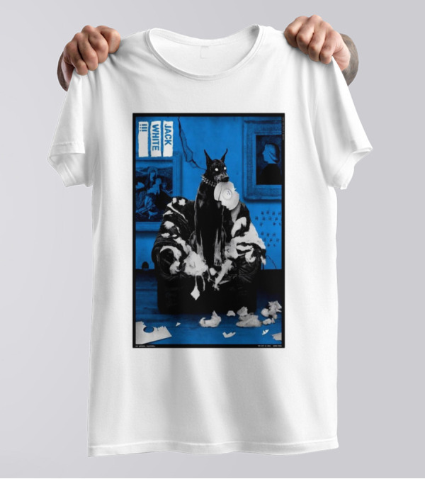 Jack White Los Angeles Lodge Room October 10 2024 Dog T-Shirt