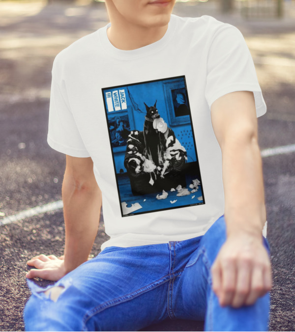 Jack White Los Angeles Lodge Room October 10 2024 Dog T-Shirt