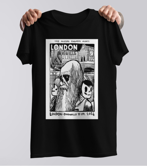 Tre Allegri Ragazzi Morti London Dingwalls 10 Ott T-Shirt