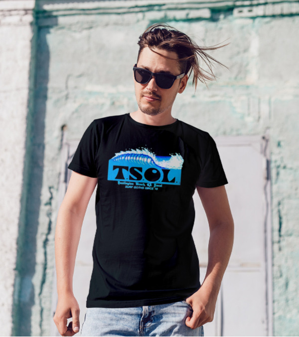 TSOL Surf Goths Huntington Beach CA Local Since 19 T-Shirt