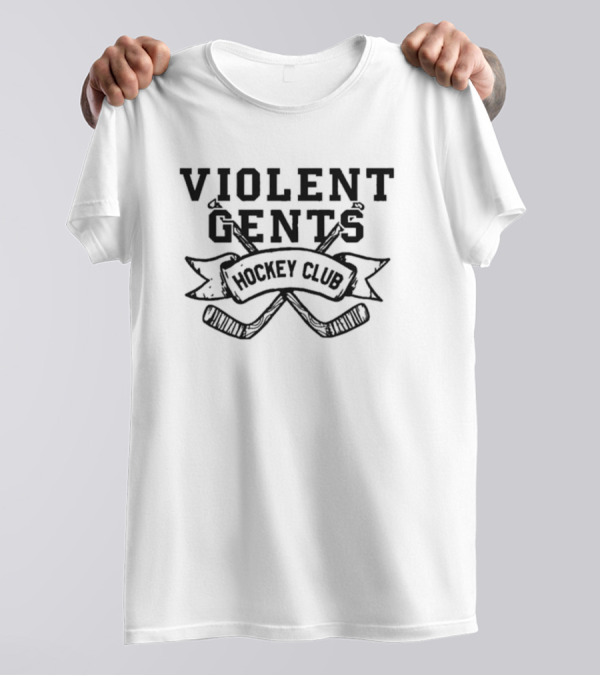 Violent Gents Hockey Club Bringin It Down Vintage T-Shirt