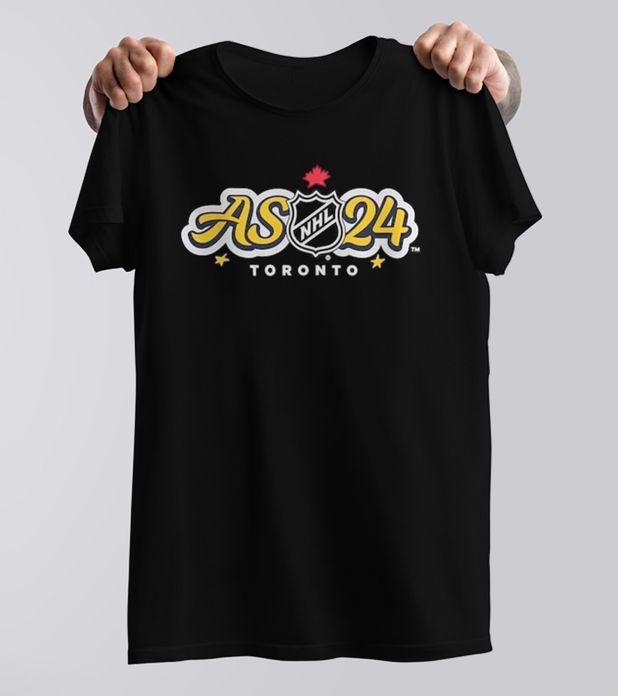 Toronto NHL All-Star 2024 AS24 Maple Leaf T-Shirt