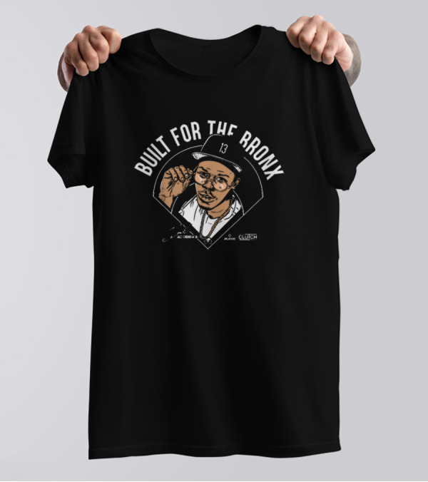 Built For The Bronx 13 Signature Clutch JKL3 Players T-Shirt