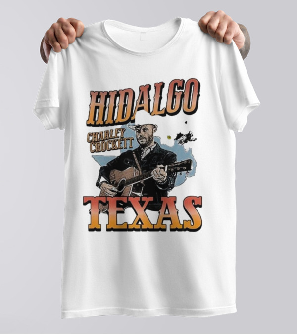 Charley Crockett Live In Hidalgo Texas September 7 2024 Stadium Concert Event T-Shirt
