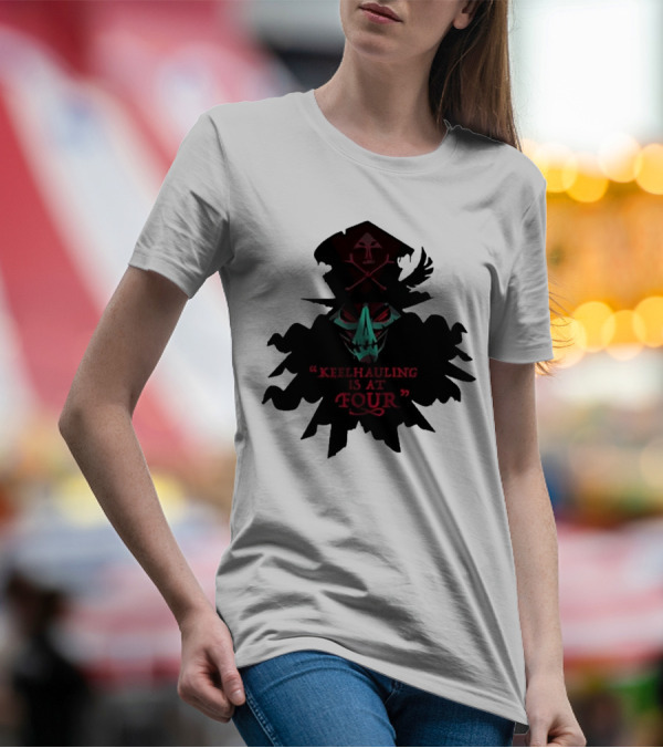 Devolver Digital Lechuck Keelhauling Is At Four Skulled Figure T-Shirt