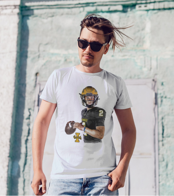 Idaho Vandals Football Player Jack Layne T-Shirt