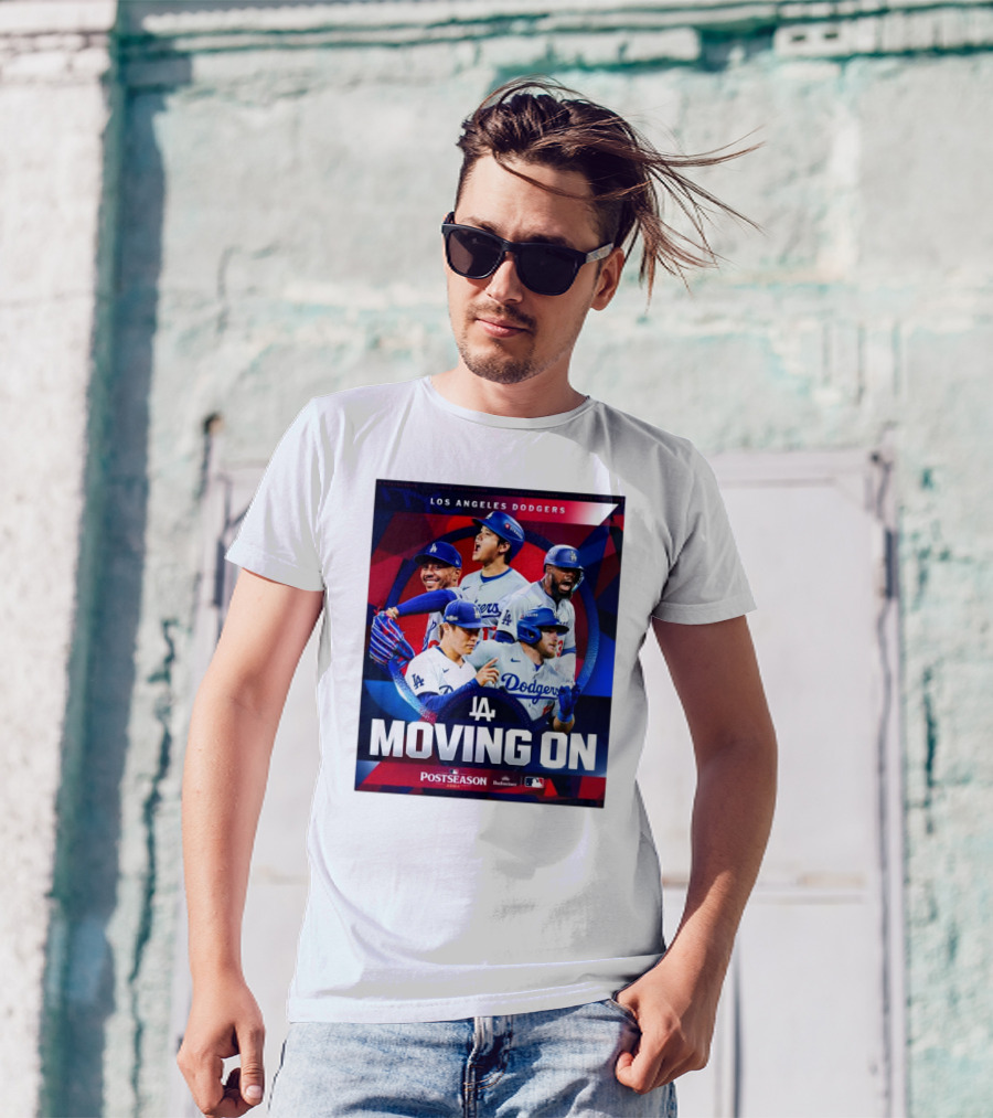 Los Angeles Dodgers Moving On Postseason 2024 MLB T-Shirt