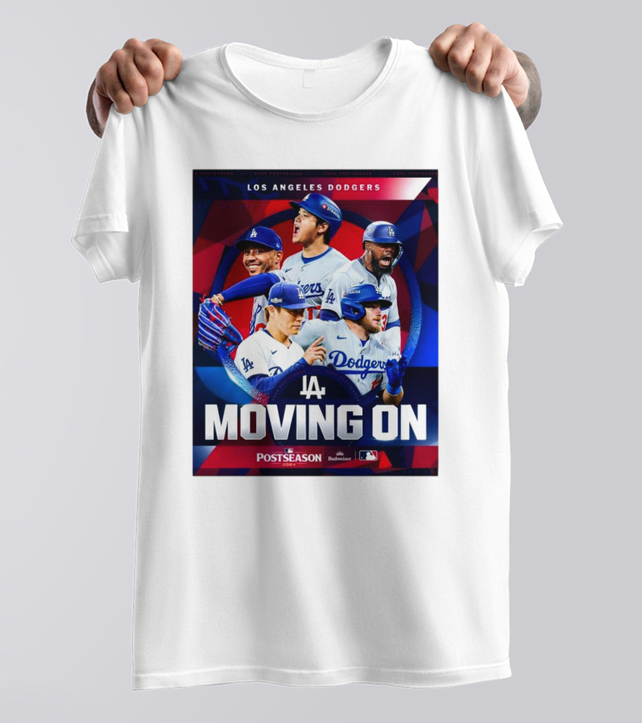 Los Angeles Dodgers Moving On Postseason 2024 MLB T-Shirt