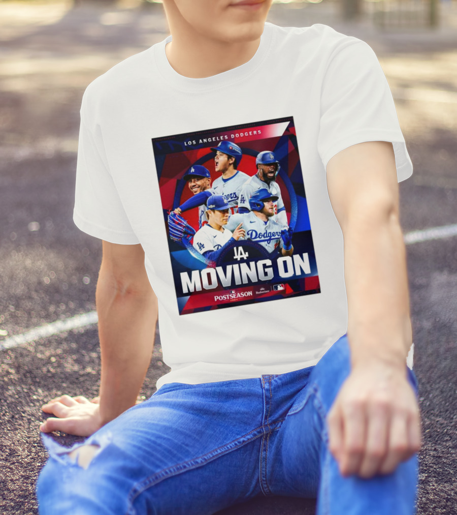 Los Angeles Dodgers Moving On Postseason 2024 MLB T-Shirt