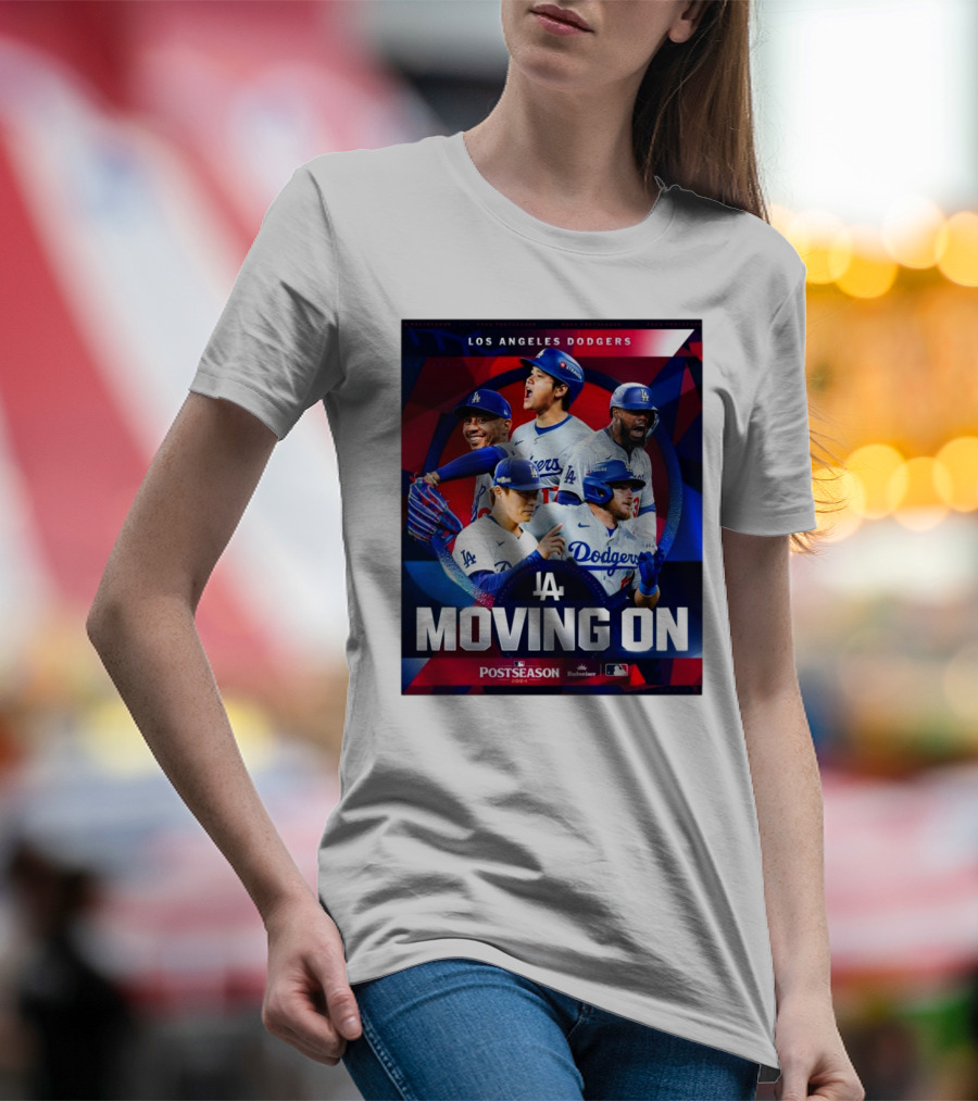 Los Angeles Dodgers Moving On Postseason 2024 MLB T-Shirt