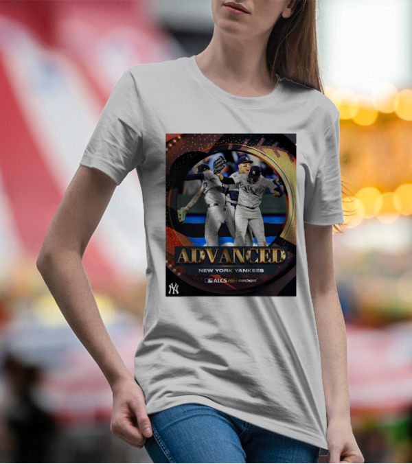 New York Yankees ALCS 2024 Advanced Celebration MLB LoanDepot T-Shirt