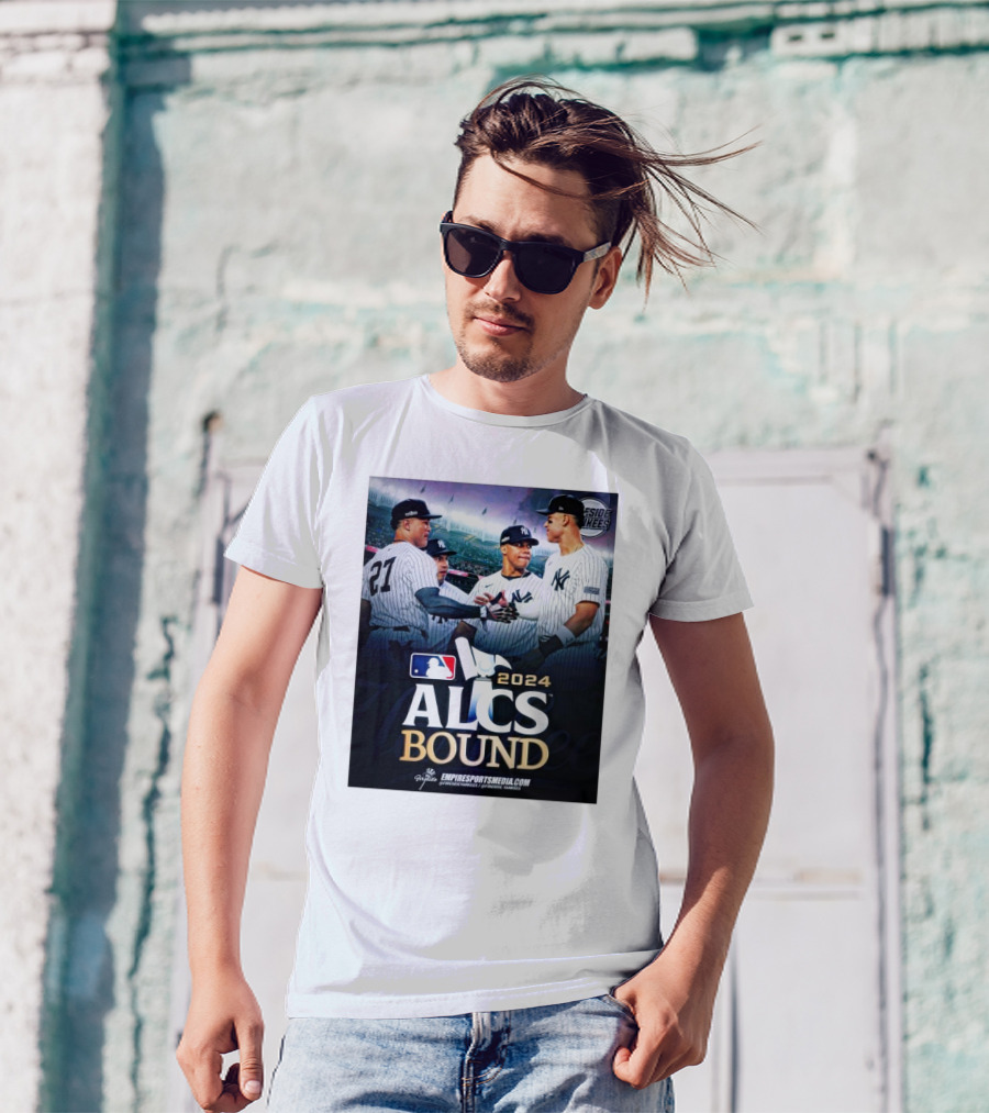 New York Yankees 2024 ALCS Bound Empire Sports Media T-Shirt