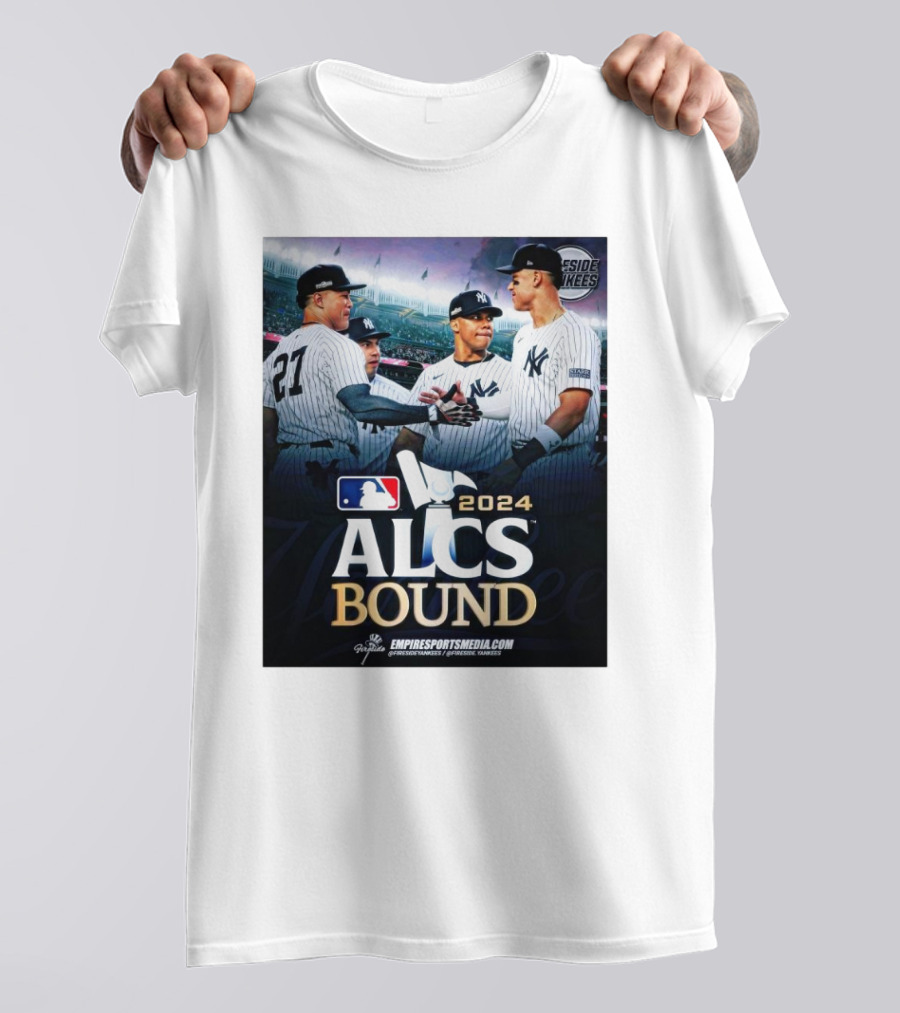 New York Yankees 2024 ALCS Bound Empire Sports Media T-Shirt