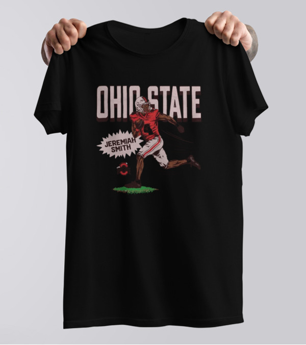 Ohio State Jeremiah Smith Football Run T-Shirt