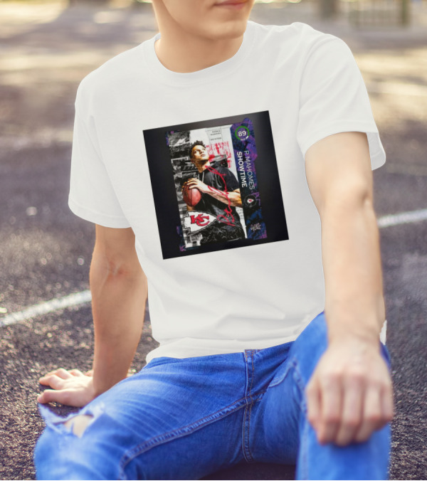 P. Mahomes Showtime Kansas City Chiefs 89 OVR MUT NFL T-Shirt
