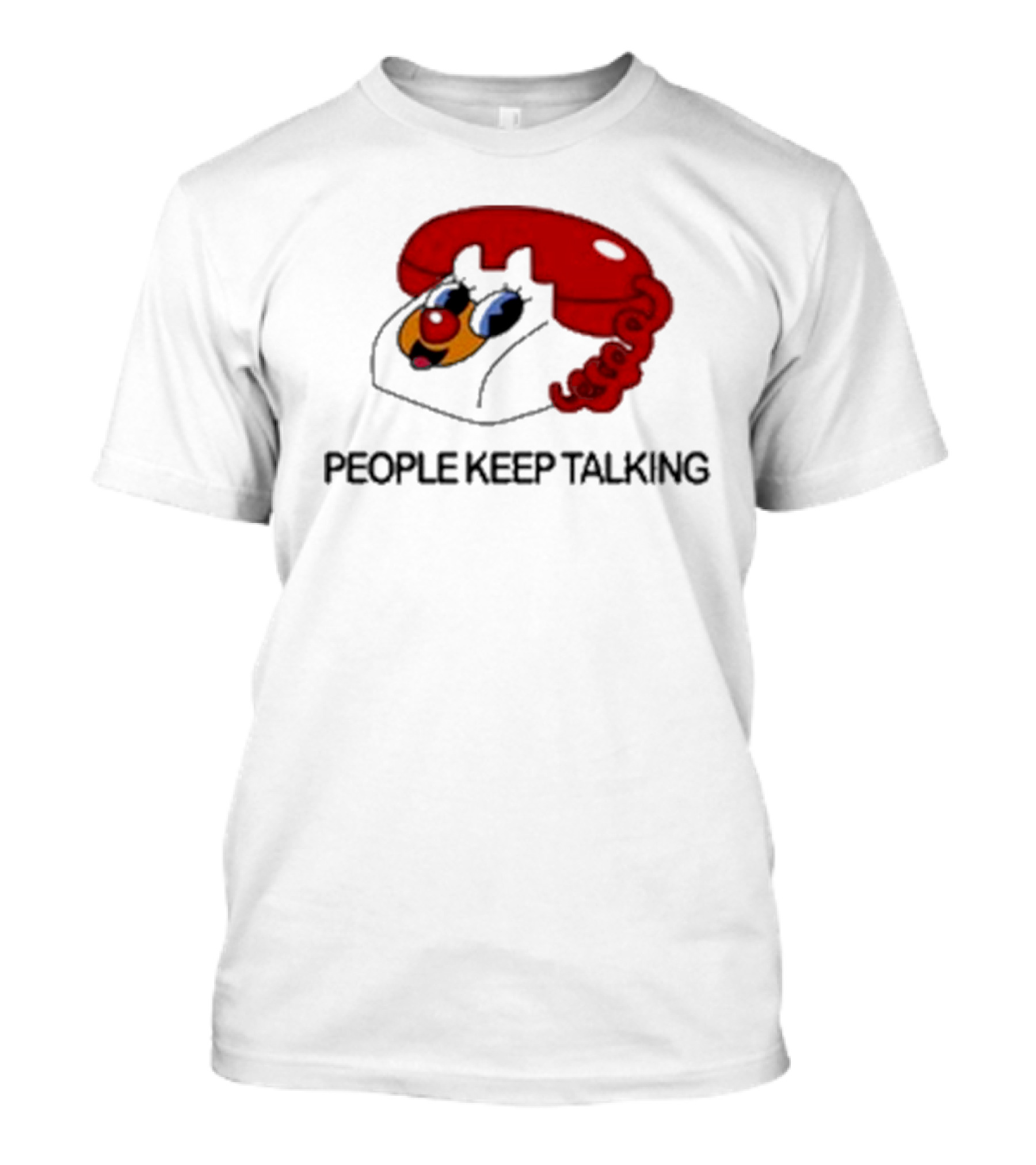 People Keep Talking Tour October 10 2024 Chicago IL Retro Telephone T-Shirt