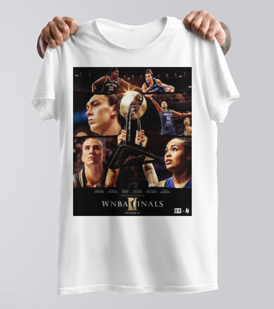WNBA Finals October 10 Breanna Stewart Jonquel Jones Collier Wilson Williams McBride T-Shirt