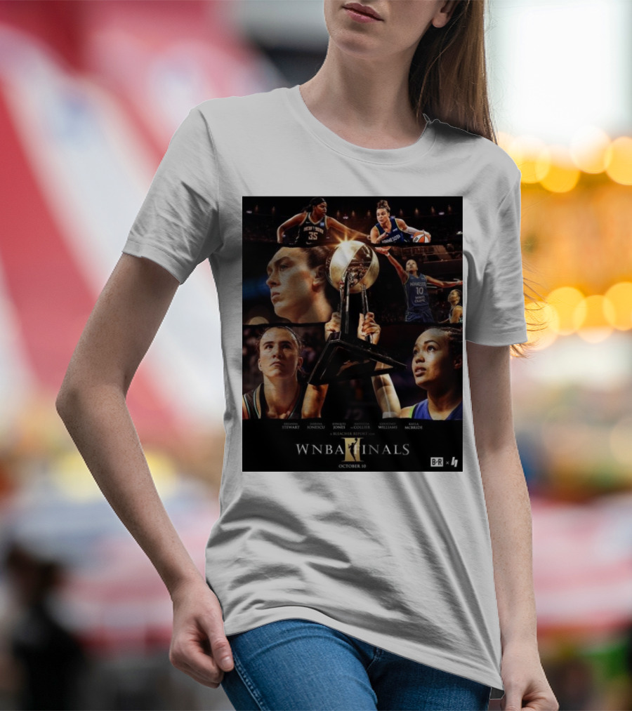 WNBA Finals October 10 Breanna Stewart Jonquel Jones Collier Wilson Williams McBride T-Shirt