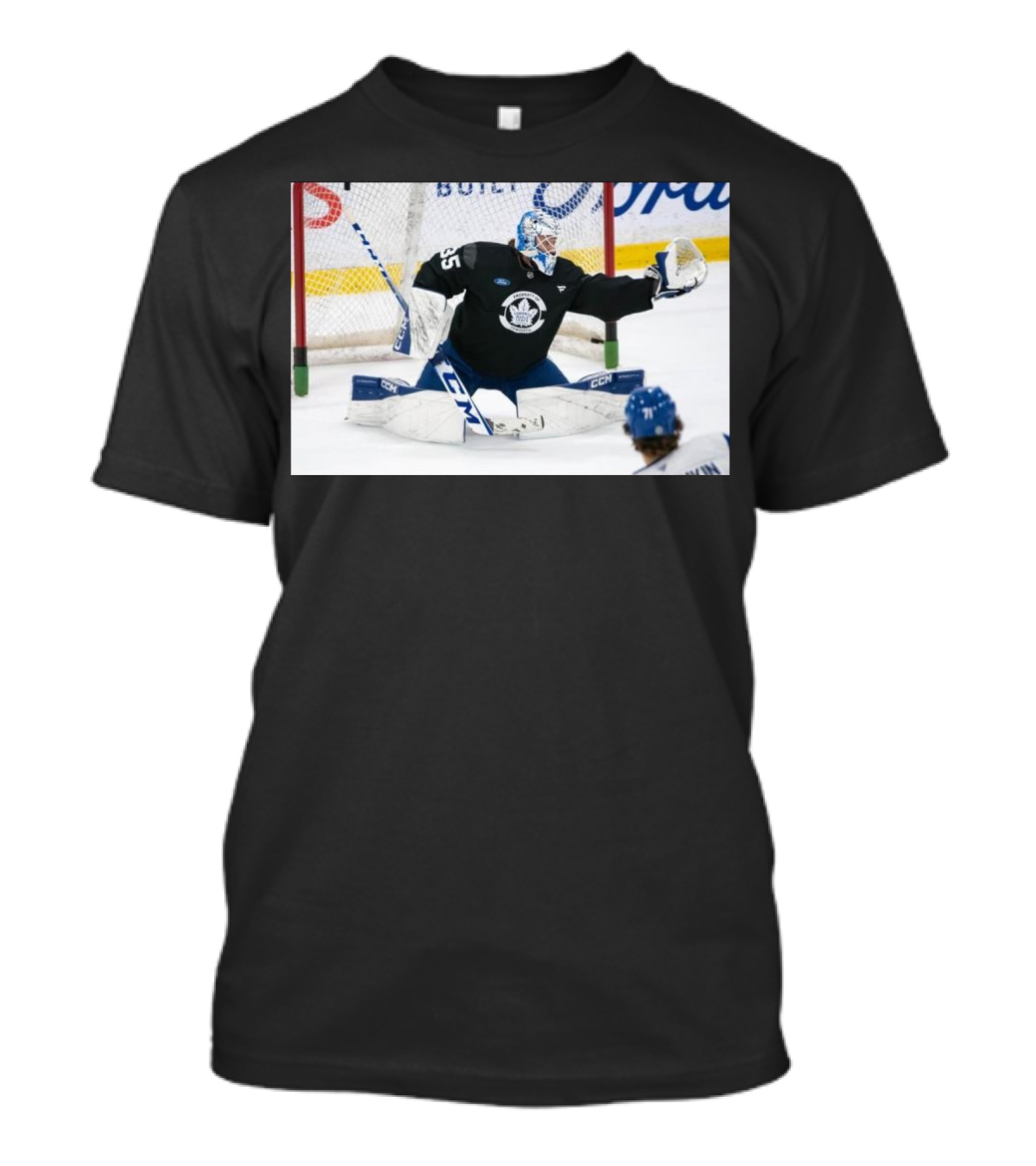 Toronto Maple Leafs Dennis Hildeby NHL Debut Vs Devils Bobby McMann Replaces Ryan Reaves T-Shirt