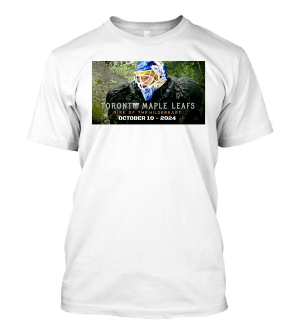 Toronto Maple Leafs Rise Of The Hildebeast October 10 2024 Masked Warrior Transformation T-Shirt