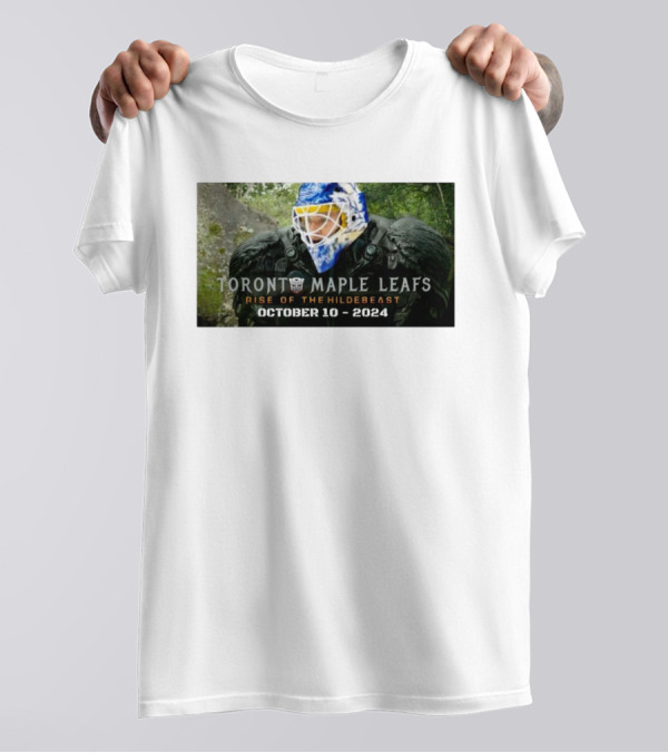 Toronto Maple Leafs Rise Of The Hildebeast October 10 2024 Masked Warrior Transformation T-Shirt