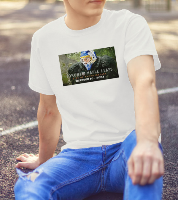 Toronto Maple Leafs Rise Of The Hildebeast October 10 2024 Masked Warrior Transformation T-Shirt