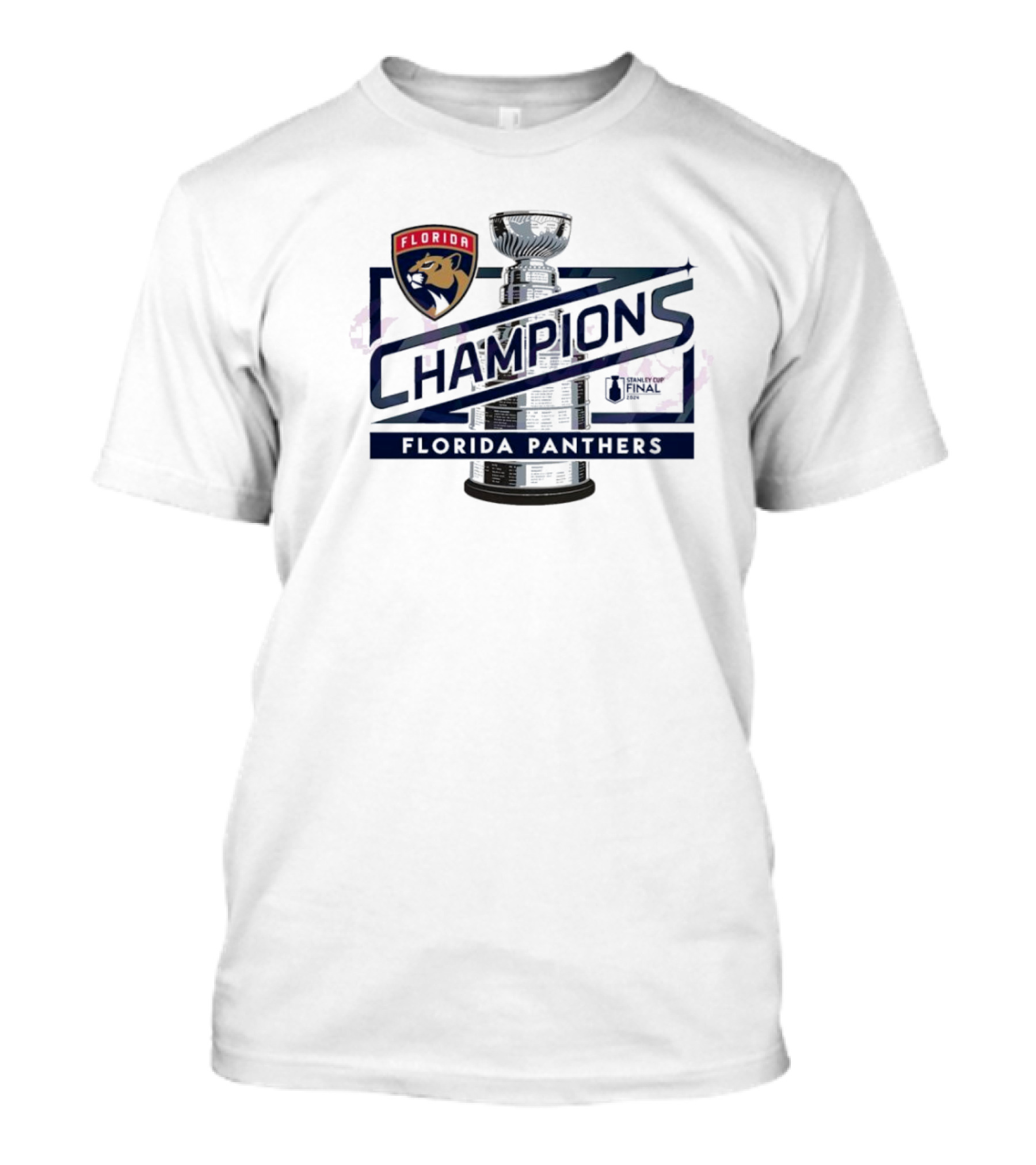 Champions Florida Panthers Stanley Cup Primetime Victory T-Shirt