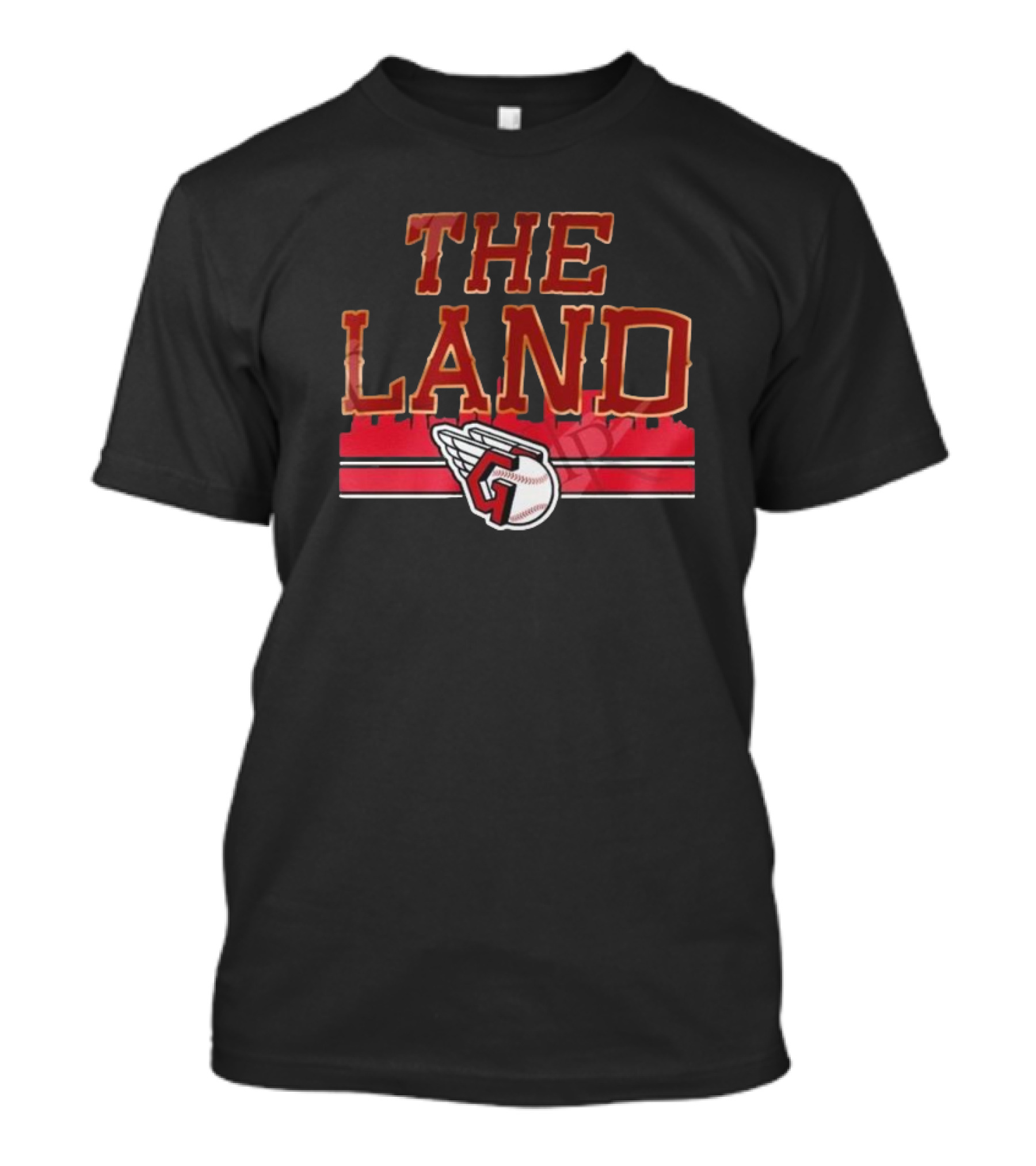 Cleveland Guardians The Land Winged Baseball Logo ALCS 2024 Stand For The Land T-Shirt