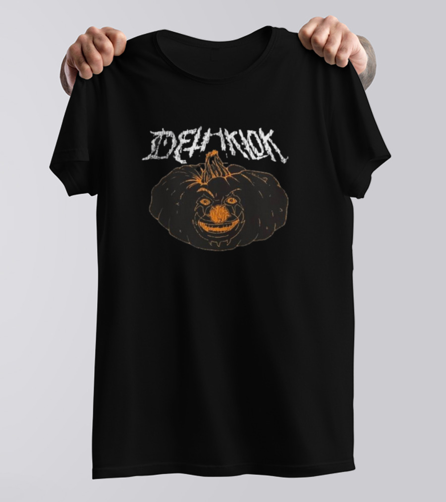 Dethklok Halloween Rockzolantern Pumpkin Face T-Shirt