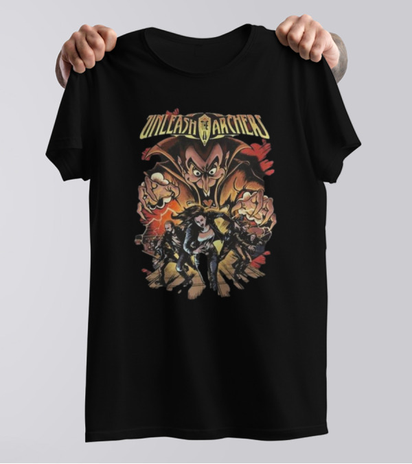 Halloween Unleash The Archers Vampire T-Shirt