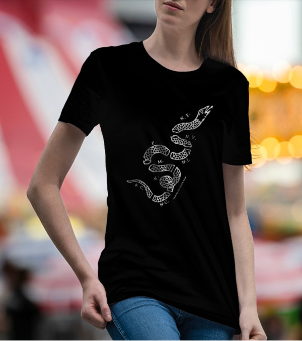 Limited Join Or Die Snake Realalexjones Logo Revolutionary T-Shirt