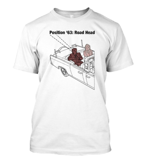 Position '63 Road Head Car Interior Diagram T-Shirt