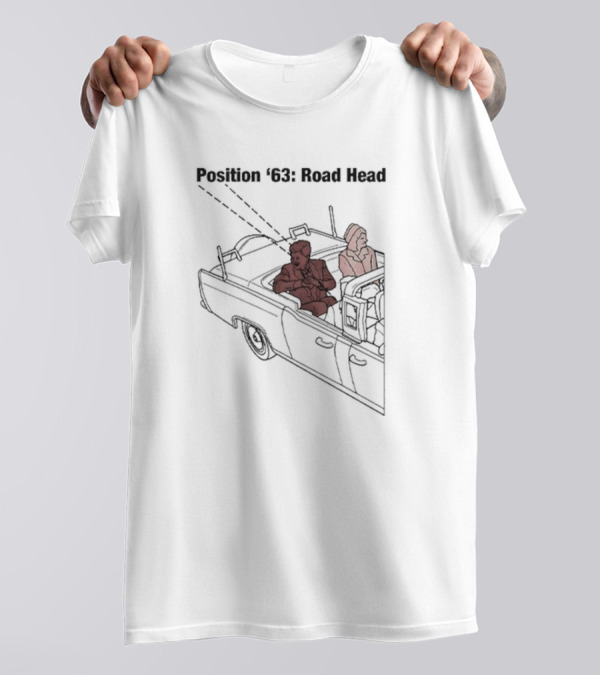 Position '63 Road Head Car Interior Diagram T-Shirt