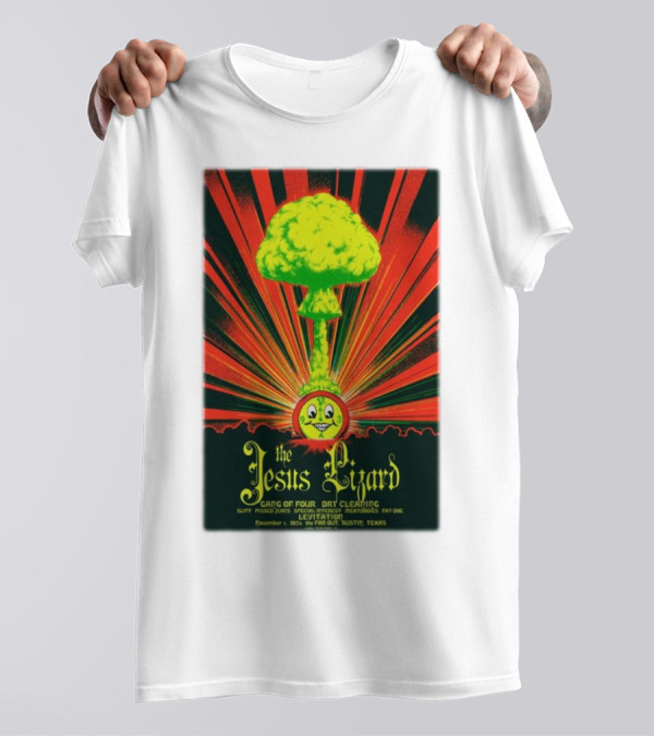 The Jesus Lizard Levitation Festival Nov 1 2024 Far Out Austin TX T-Shirt