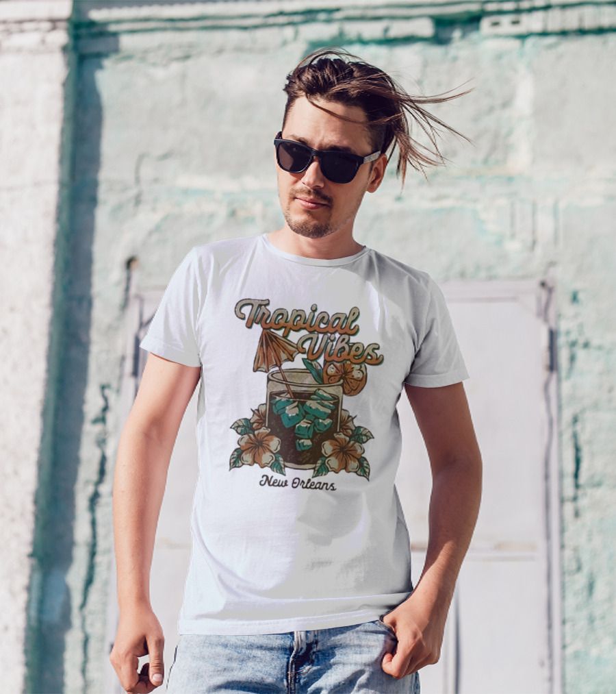 Tropical Vibes New Orleans 2024 Pontchartrain Hotel T-Shirt