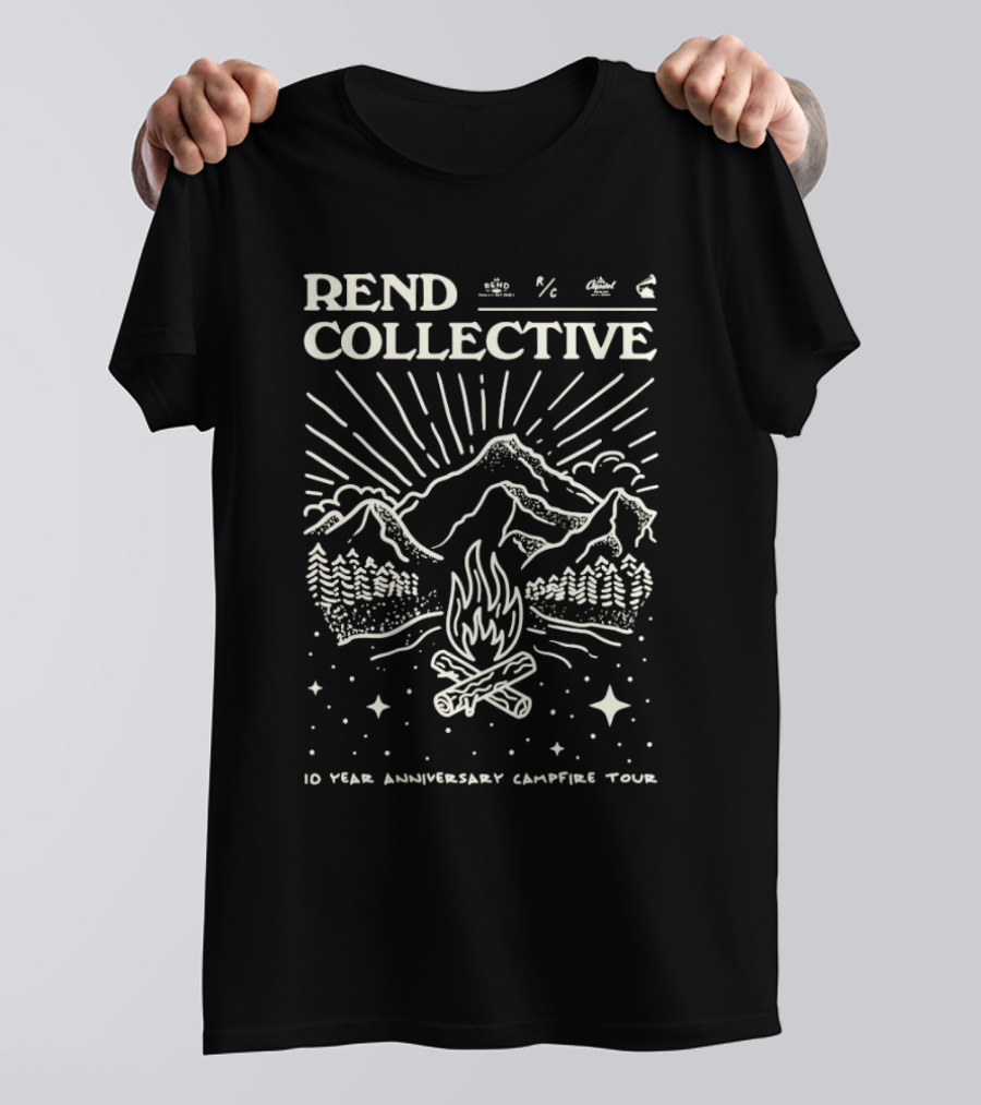 Rend Collective 10 Year Anniversary Campfire Tour T-Shirt
