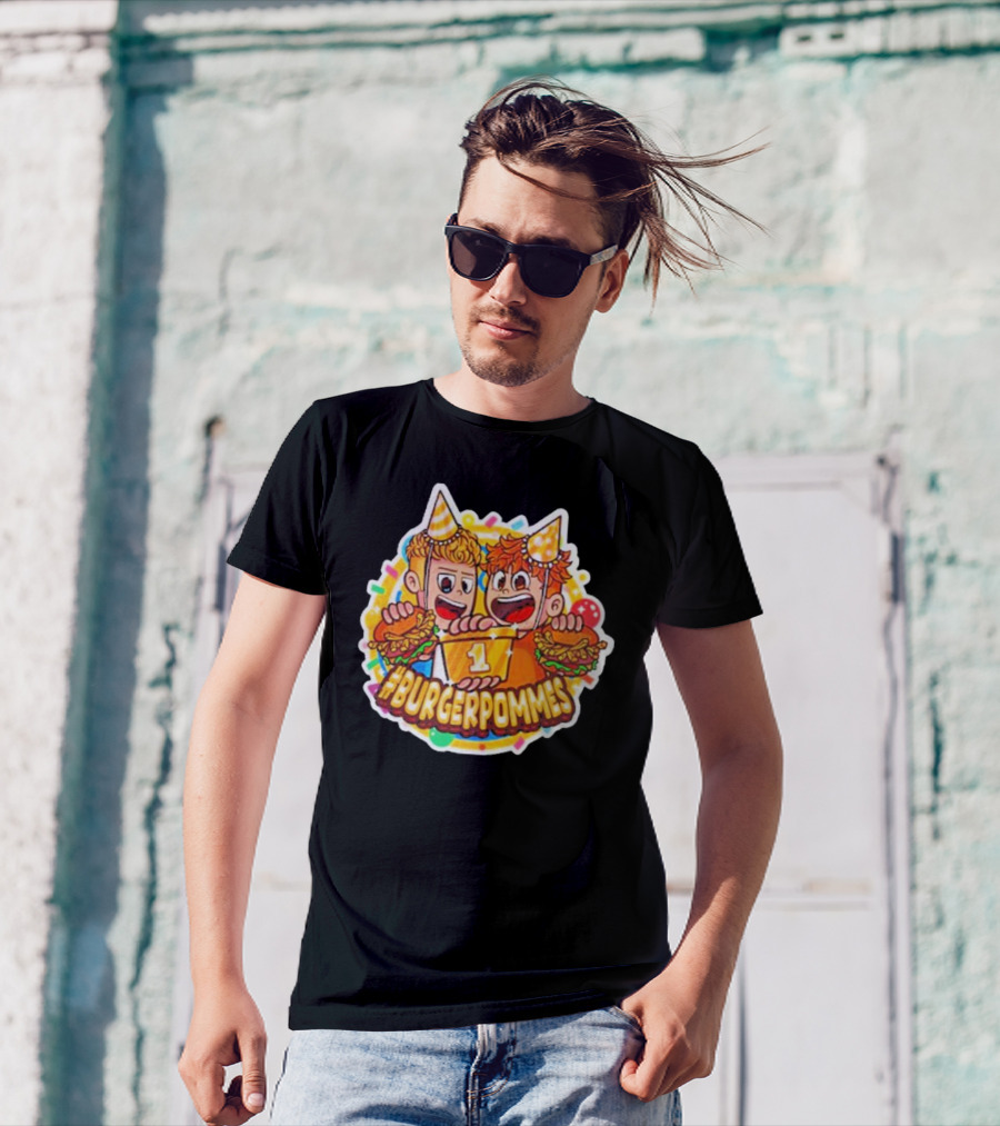 BURGERPOMMES Birthday Celebration Bundle T-Shirt