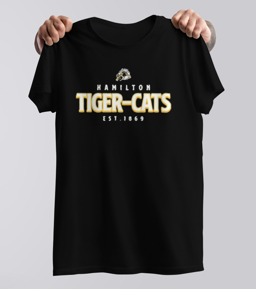 Hamilton Tiger-Cats Est 1869 Logo Classic T-Shirt