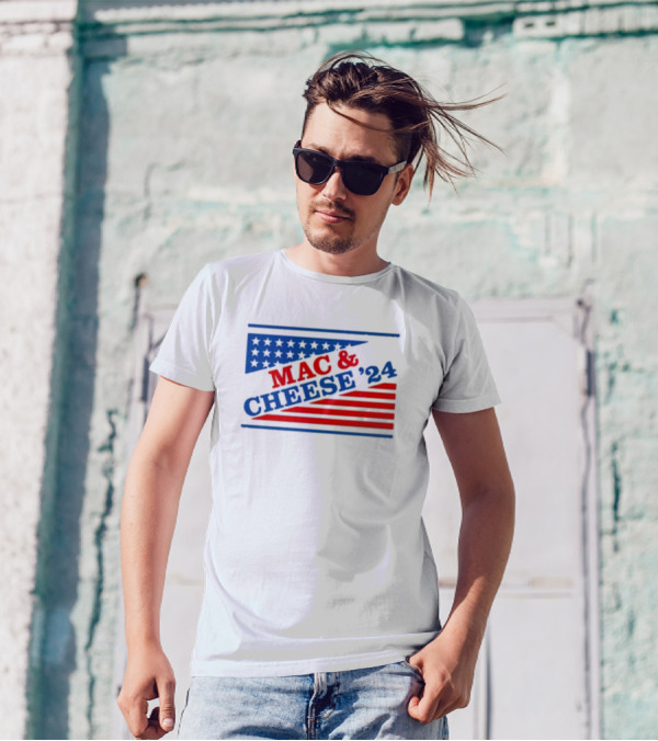 Shithead Steve Mac And Cheese '24 American Flag T-Shirt