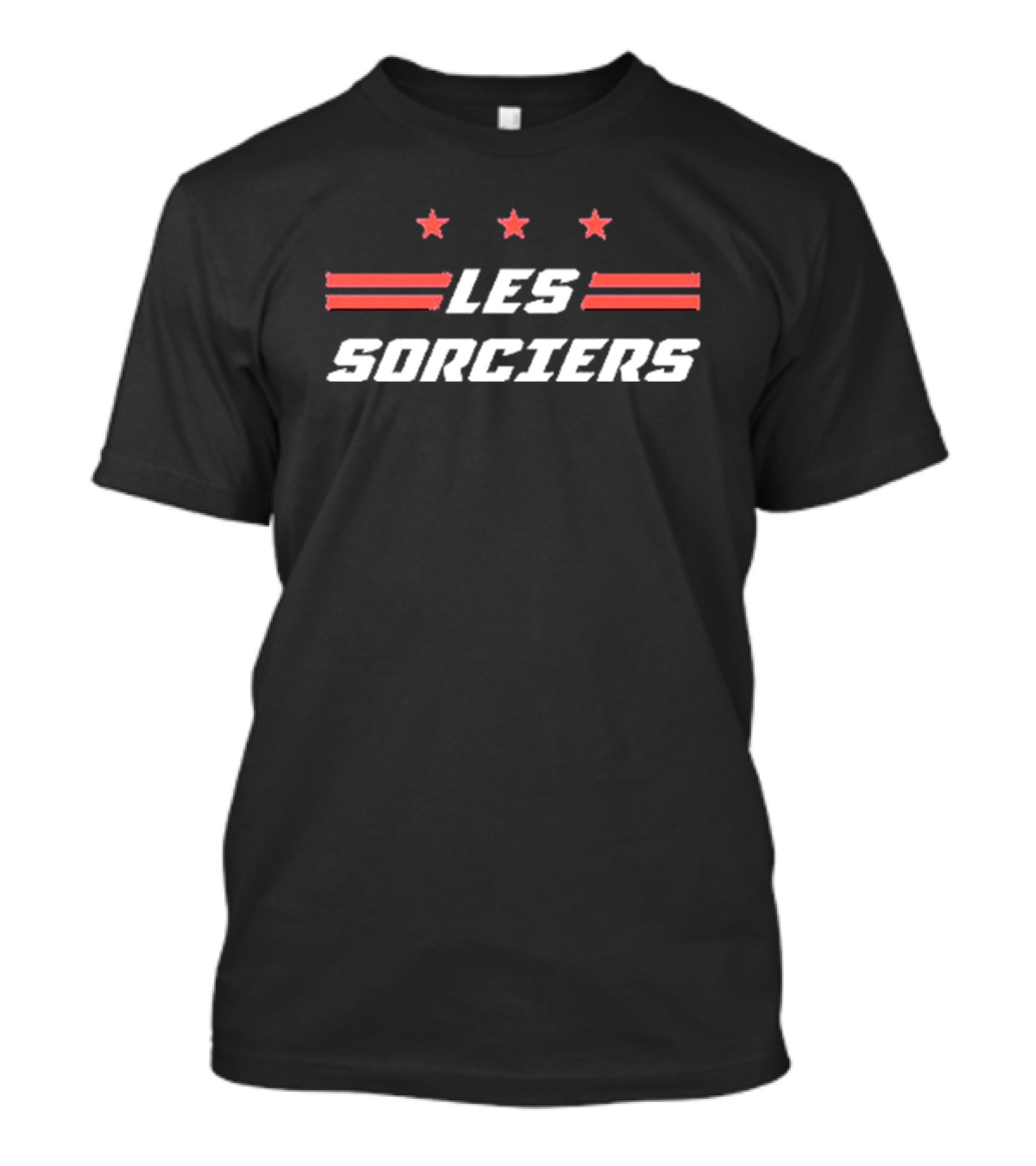 Washington Wizards Les Sorciers Three Stars Stripes T-Shirt