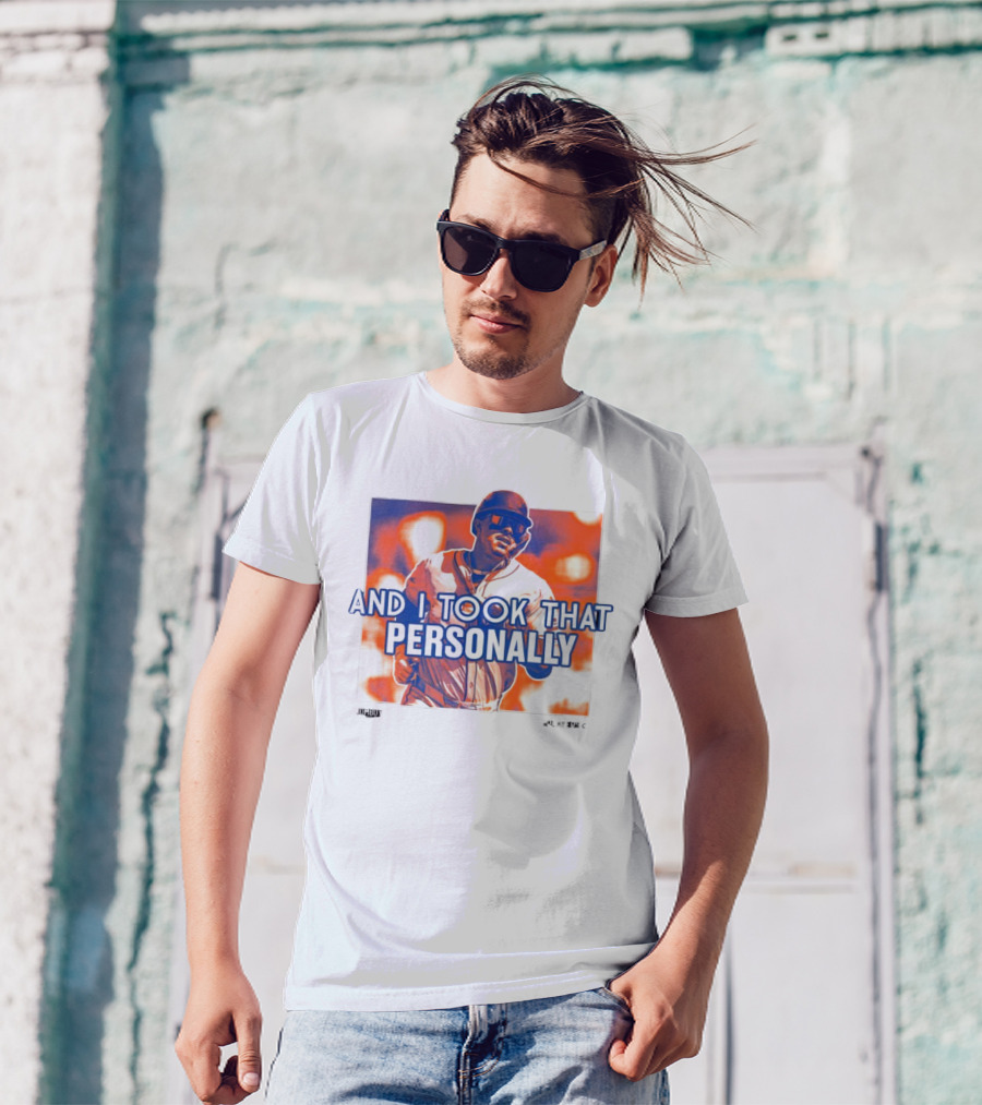 And I Took That Personally Mark Vientos New York Mets MLB Jomboy Players T-Shirt