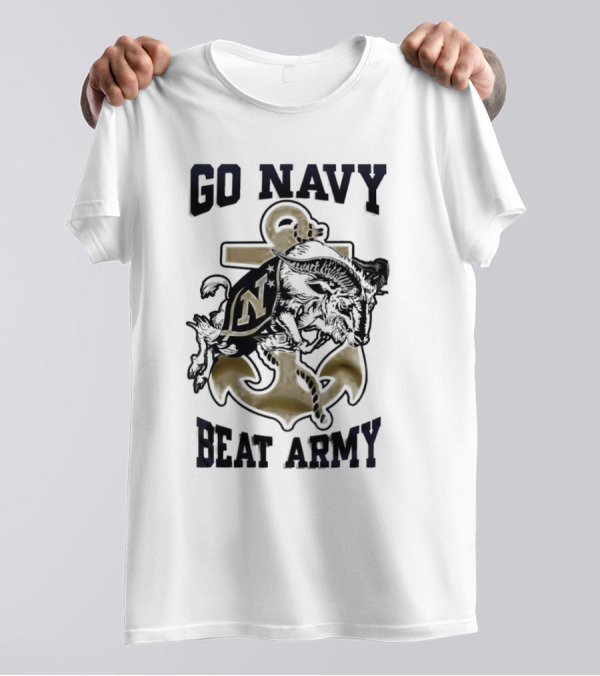 Go Navy Beat Army Midshipmen Football T-Shirt