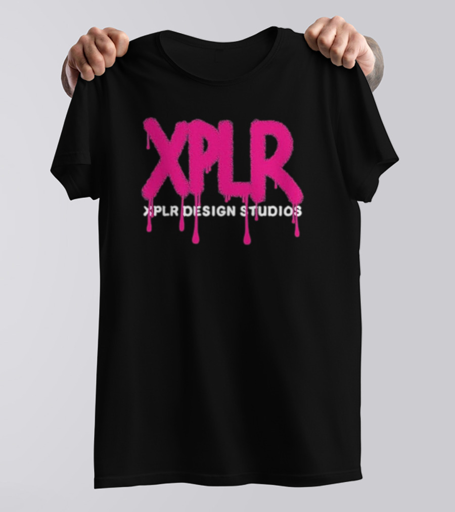 Colby Brock Wearing XPLR Design Studios XPLR Drip T-Shirt