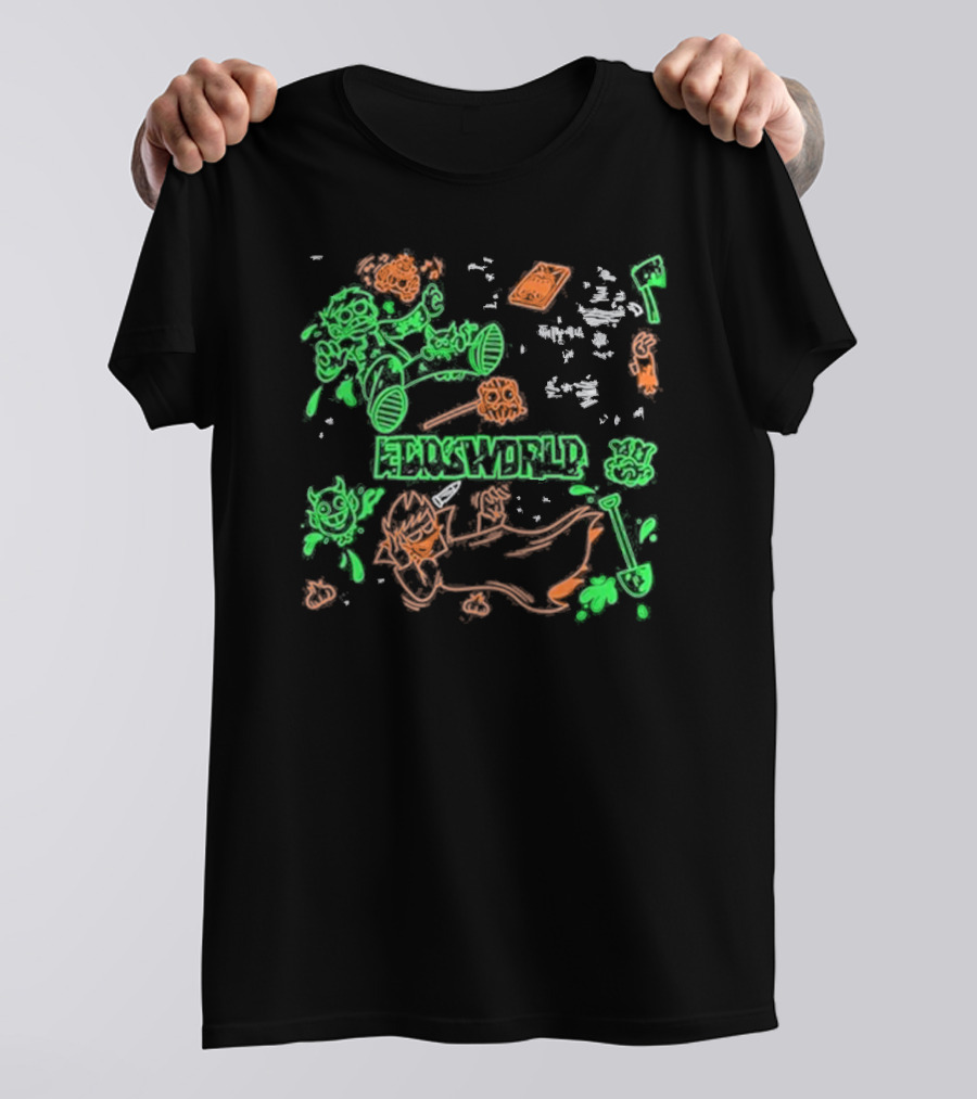 Eddsworld Spooky Halloween Zombie And Vampire Adventure T-Shirt