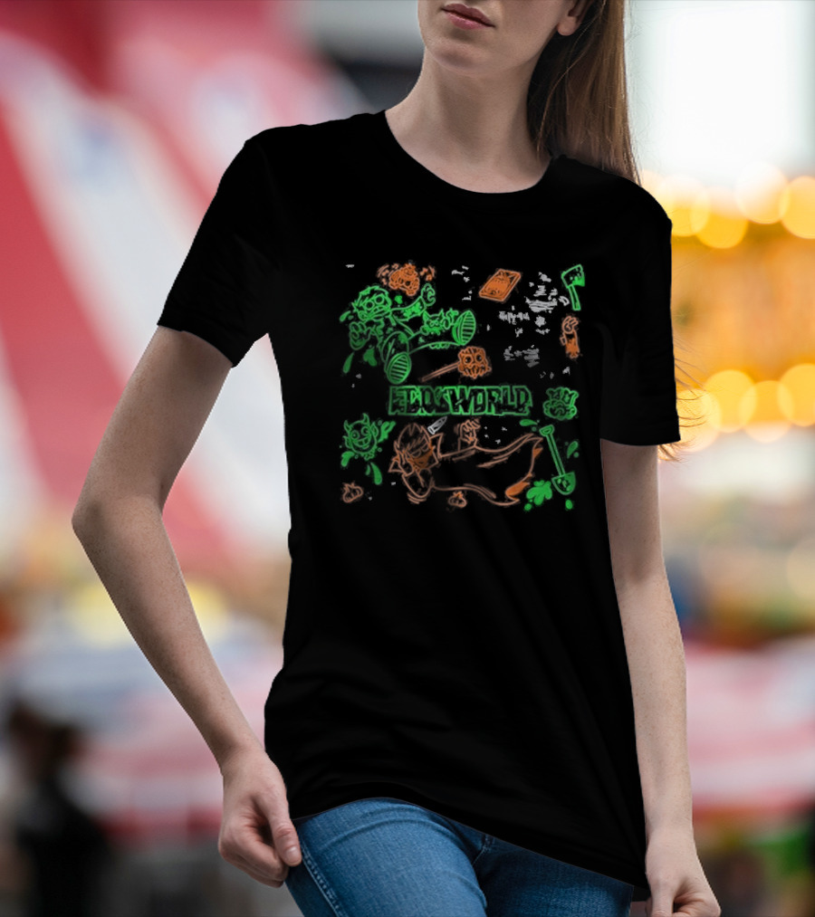 Eddsworld Spooky Halloween Zombie And Vampire Adventure T-Shirt