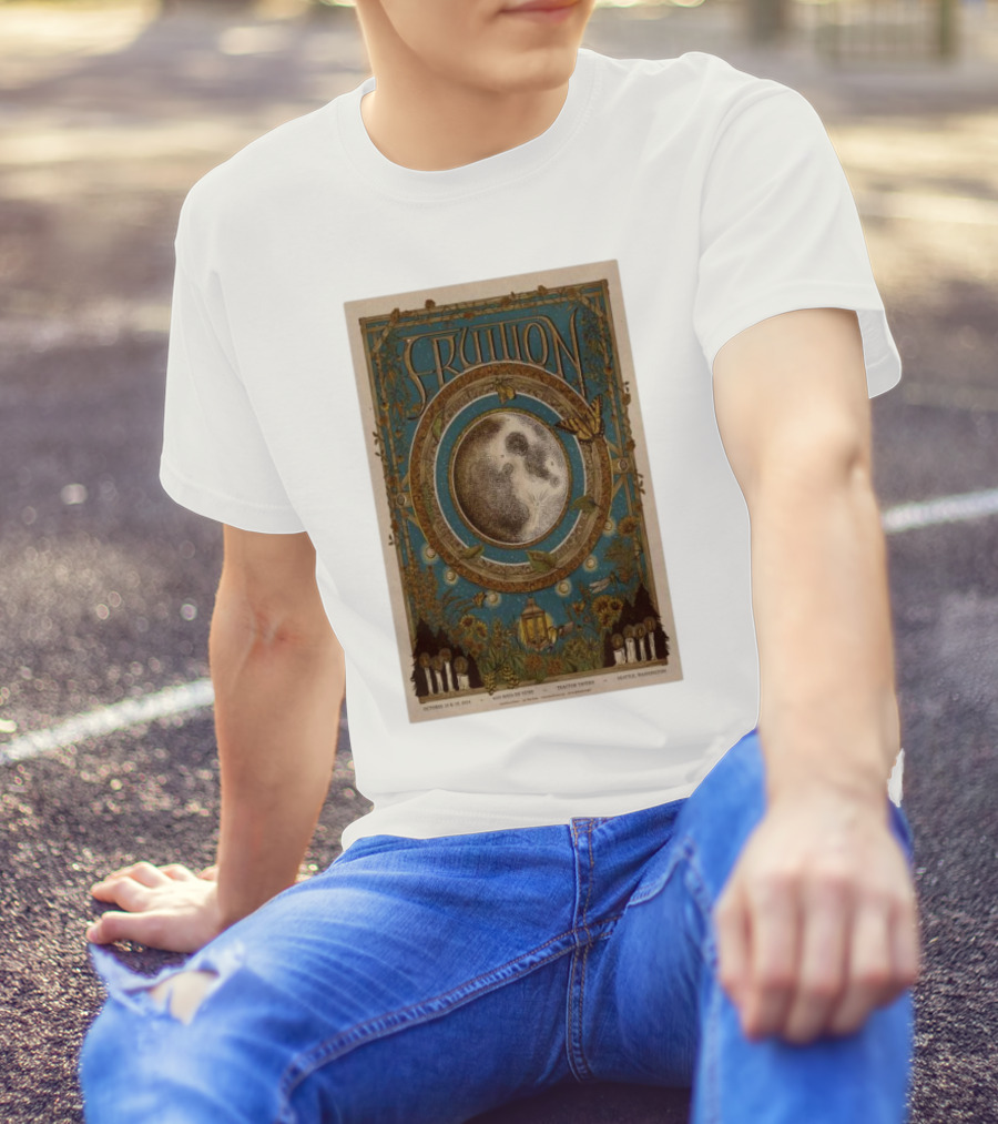 Fruition Moon Phases At Tractor Tavern Seattle October 18-19 T-Shirt